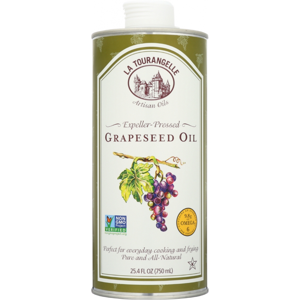 La Tourangelle Expeller-Pressed Grapeseed Oil - 750 ml