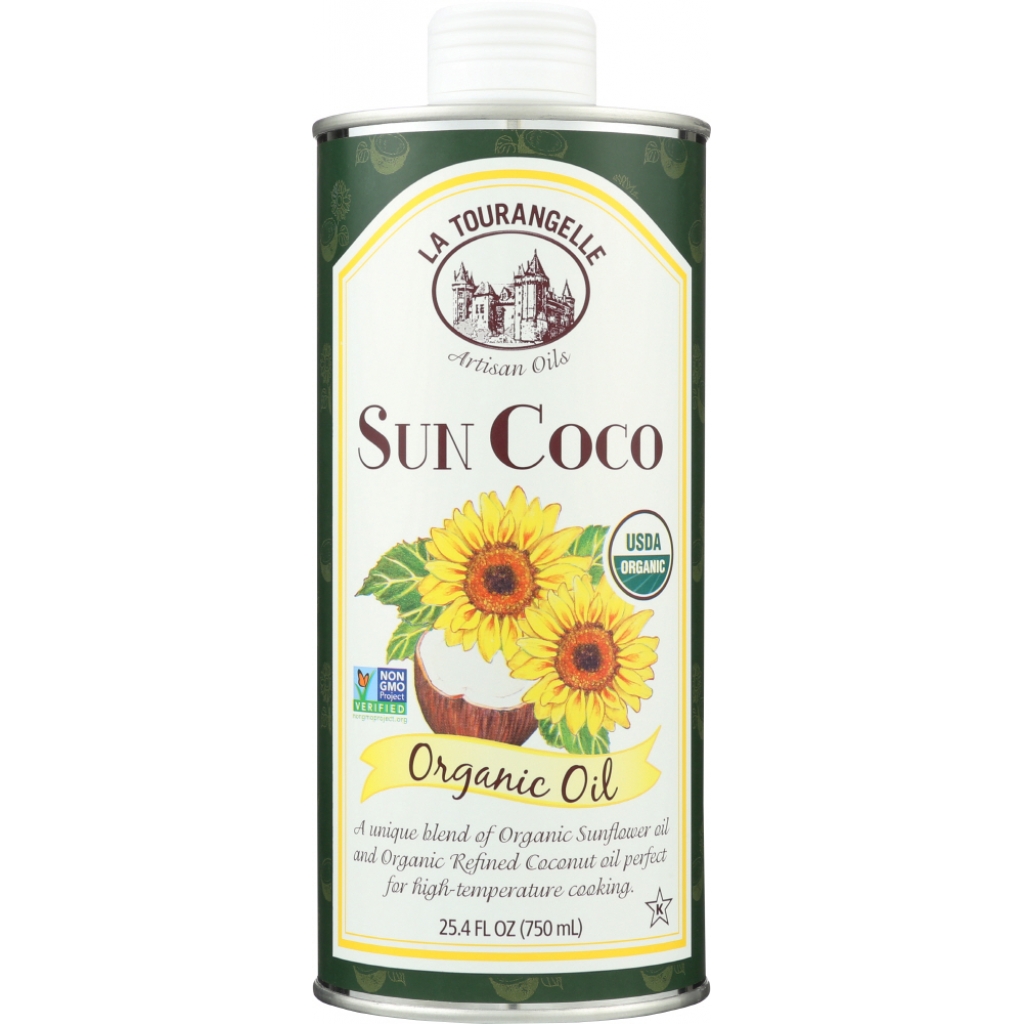 Organic Sun Coco Cooking Oil - 750 ML