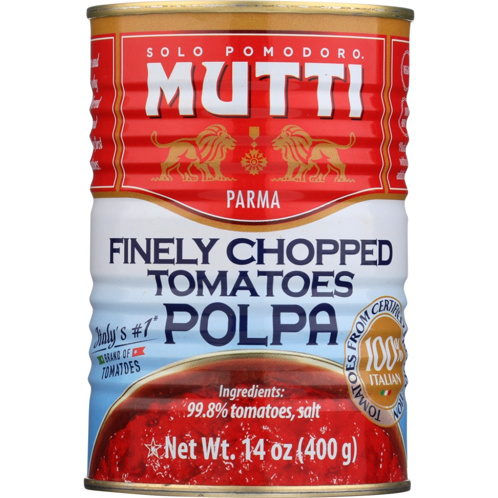 Finely Chopped Tomatoes - Polpa 14 oz