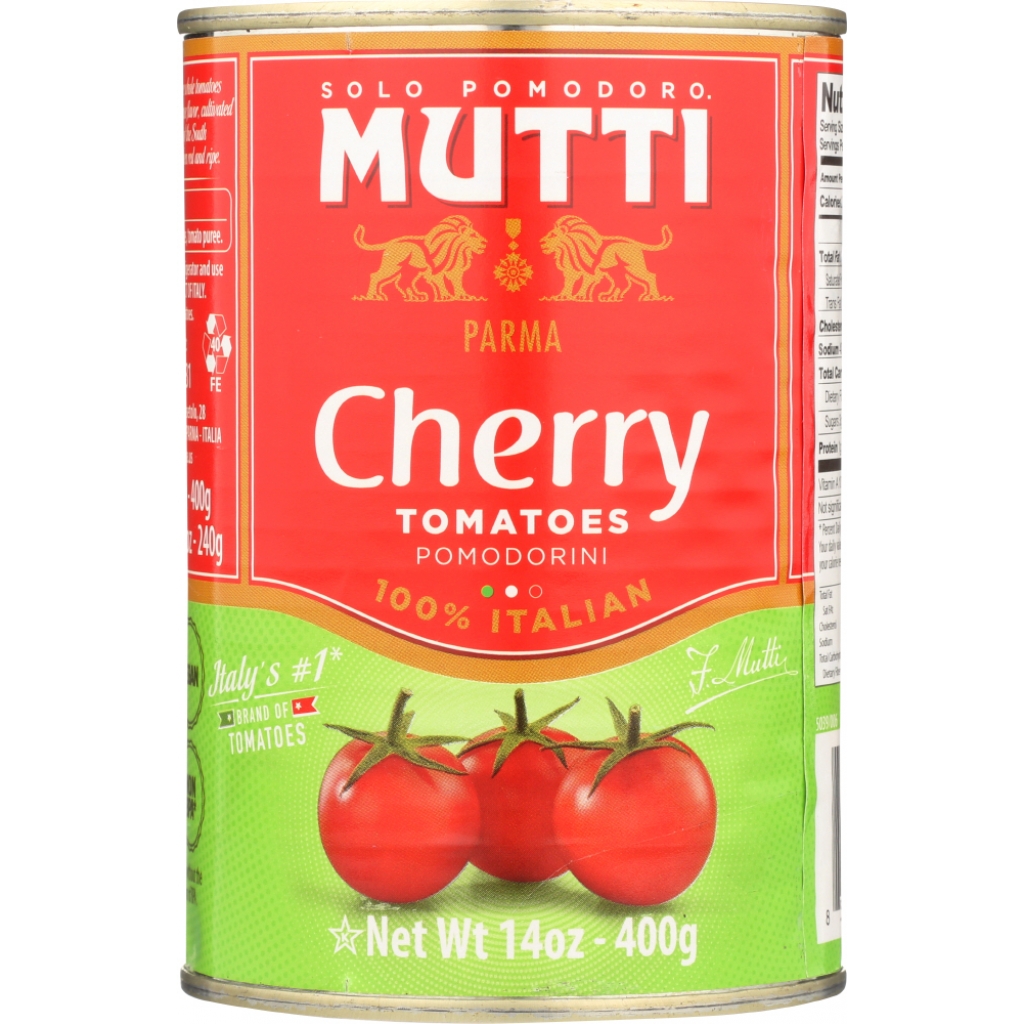 Mutti Cherry Tomatoes, 14 oz - Rich Mediterranean Flavor