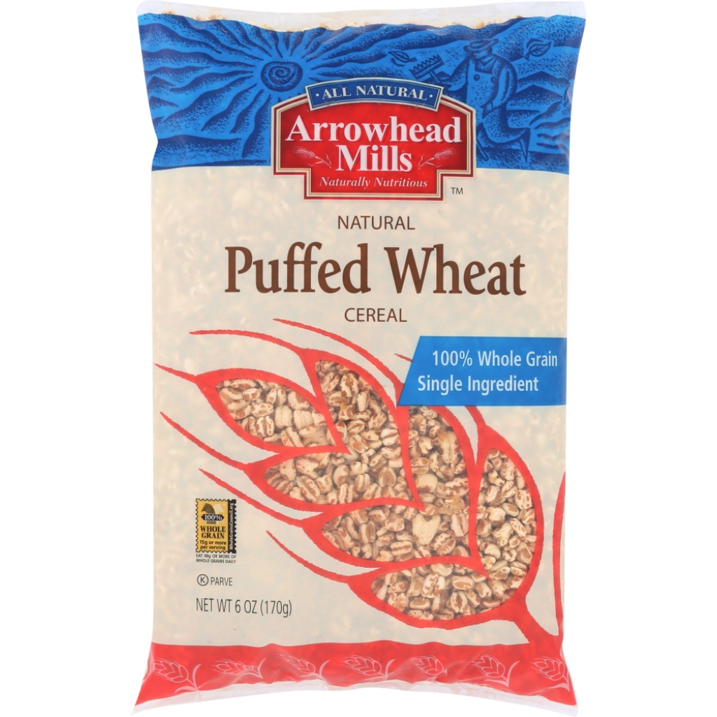 Arrowhead Mills Puffed Wheat Cereal - 6 oz