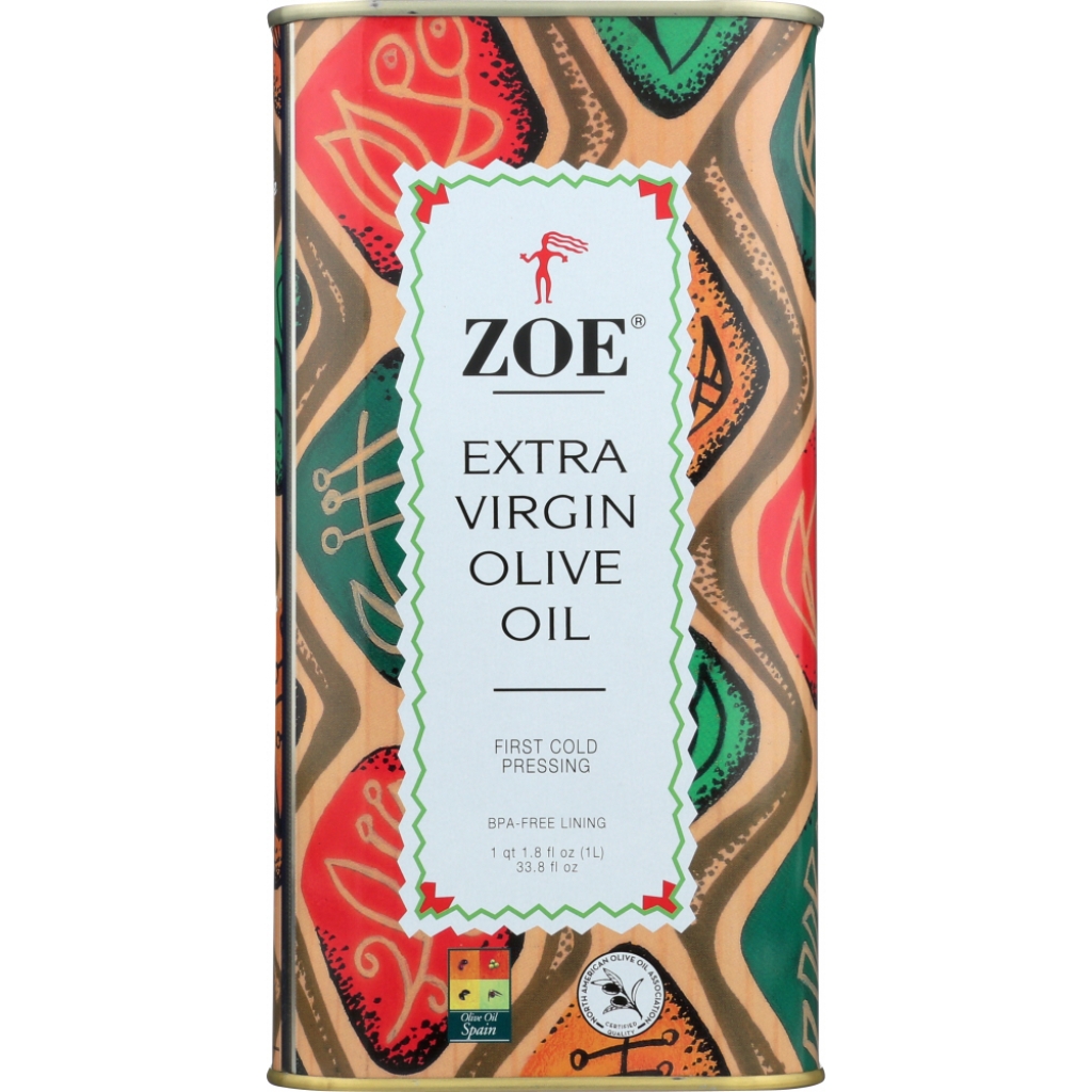 Zoe Extra Virgin Olive Oil - 33.8 oz