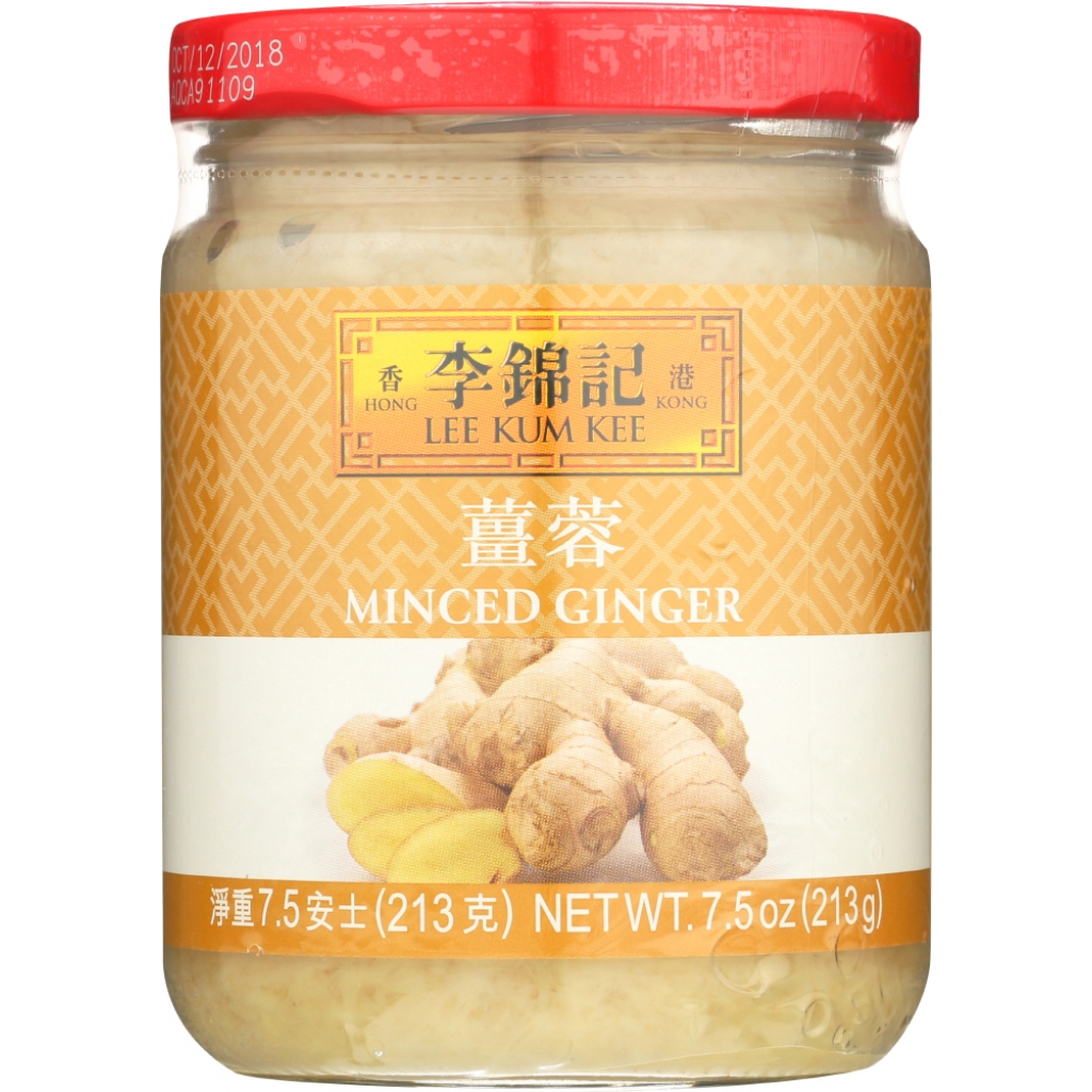 Minced Ginger - Convenient Fresh Flavor, 7.5 oz