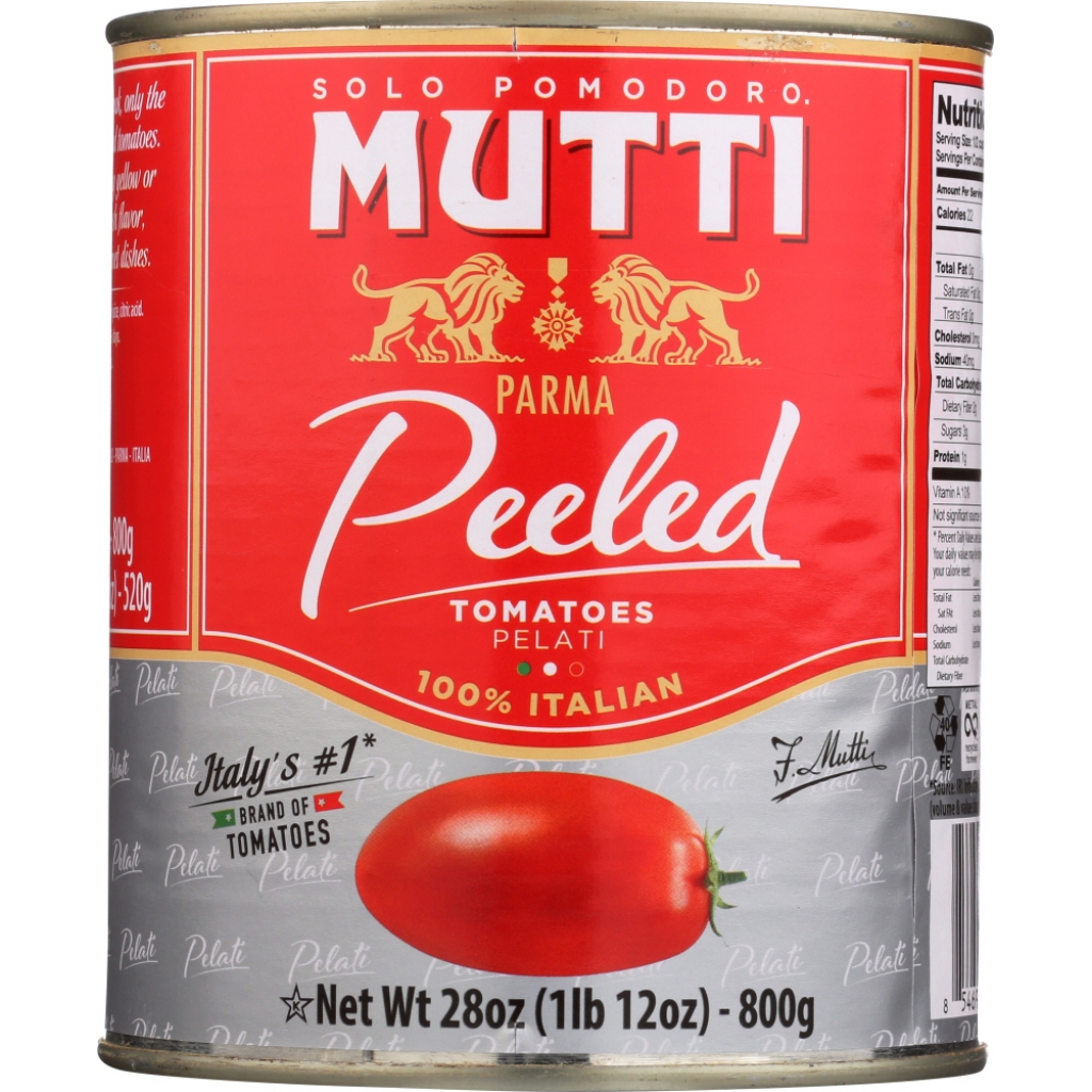 Mutti Whole Peeled Tomatoes - 28 oz