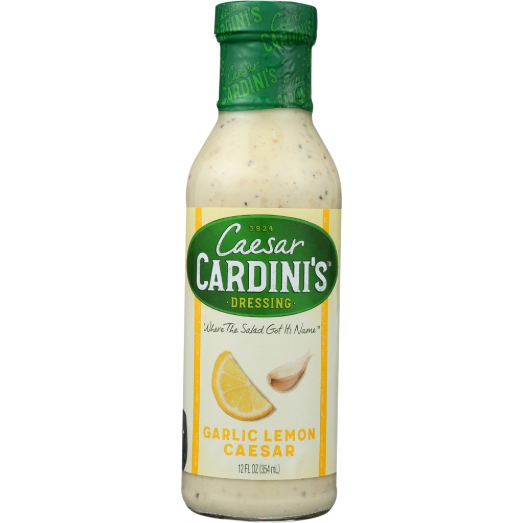 Garlic Lemon Caesar Dressing - 12 oz