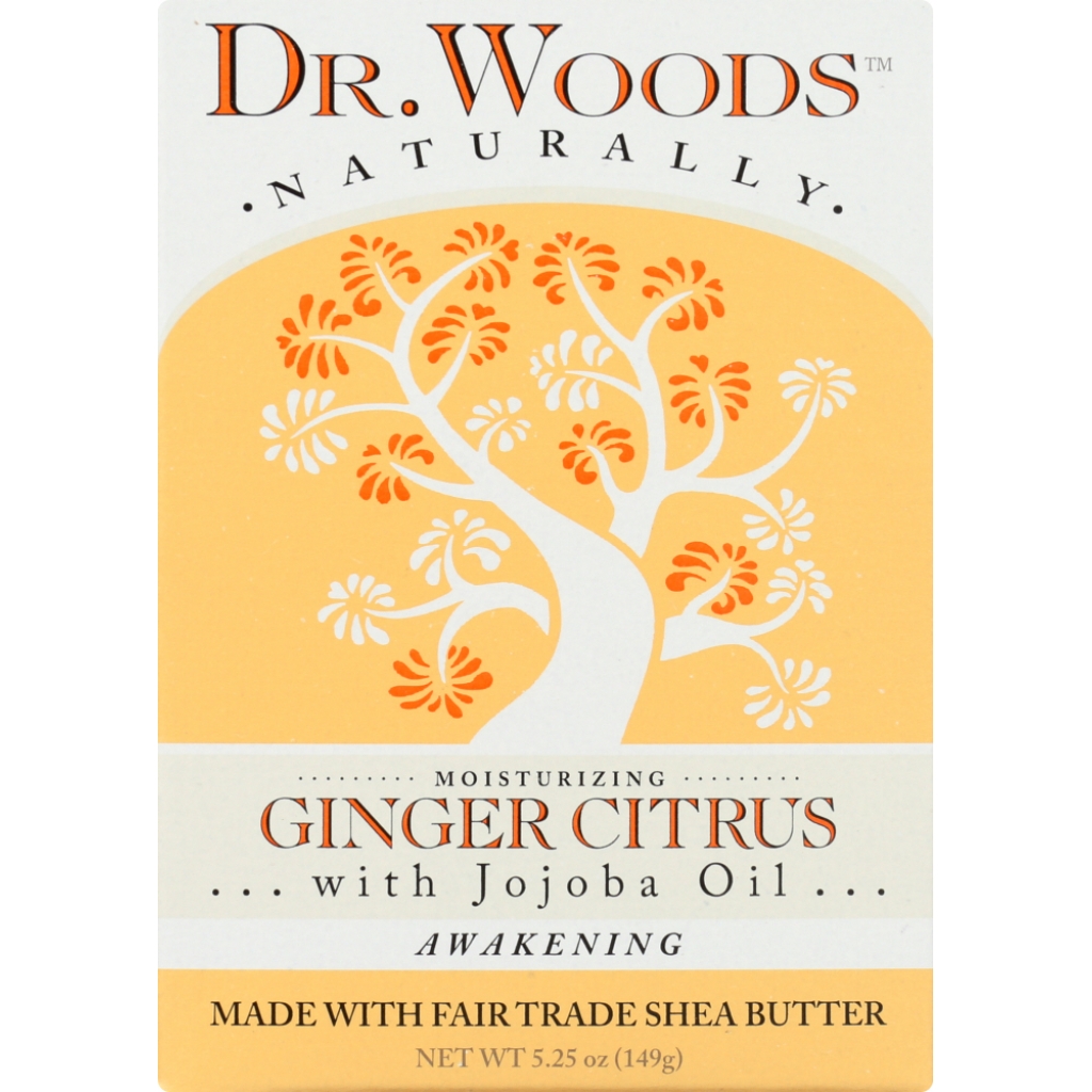 Dr. Woods Ginger Citrus Bar