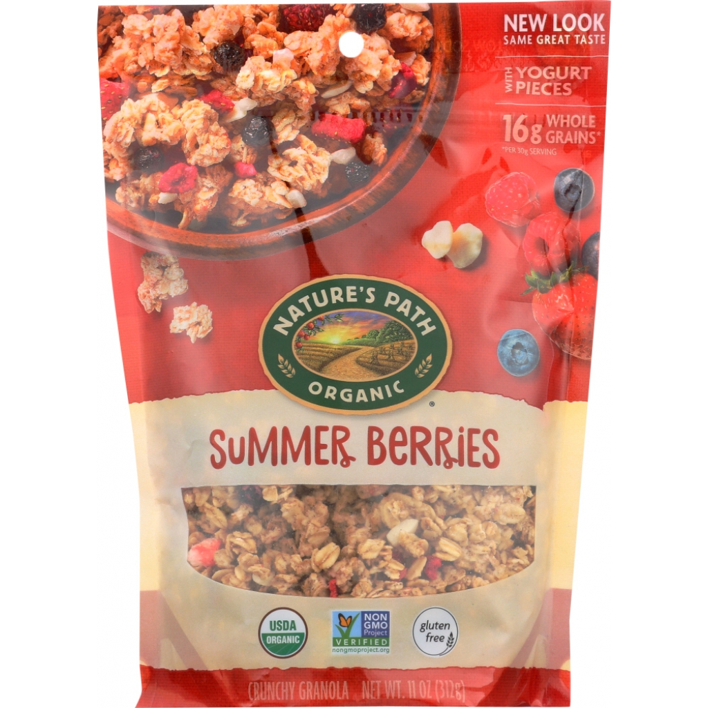 Summer Berries Gluten-Free Granola - Convenient Snack - 11 oz