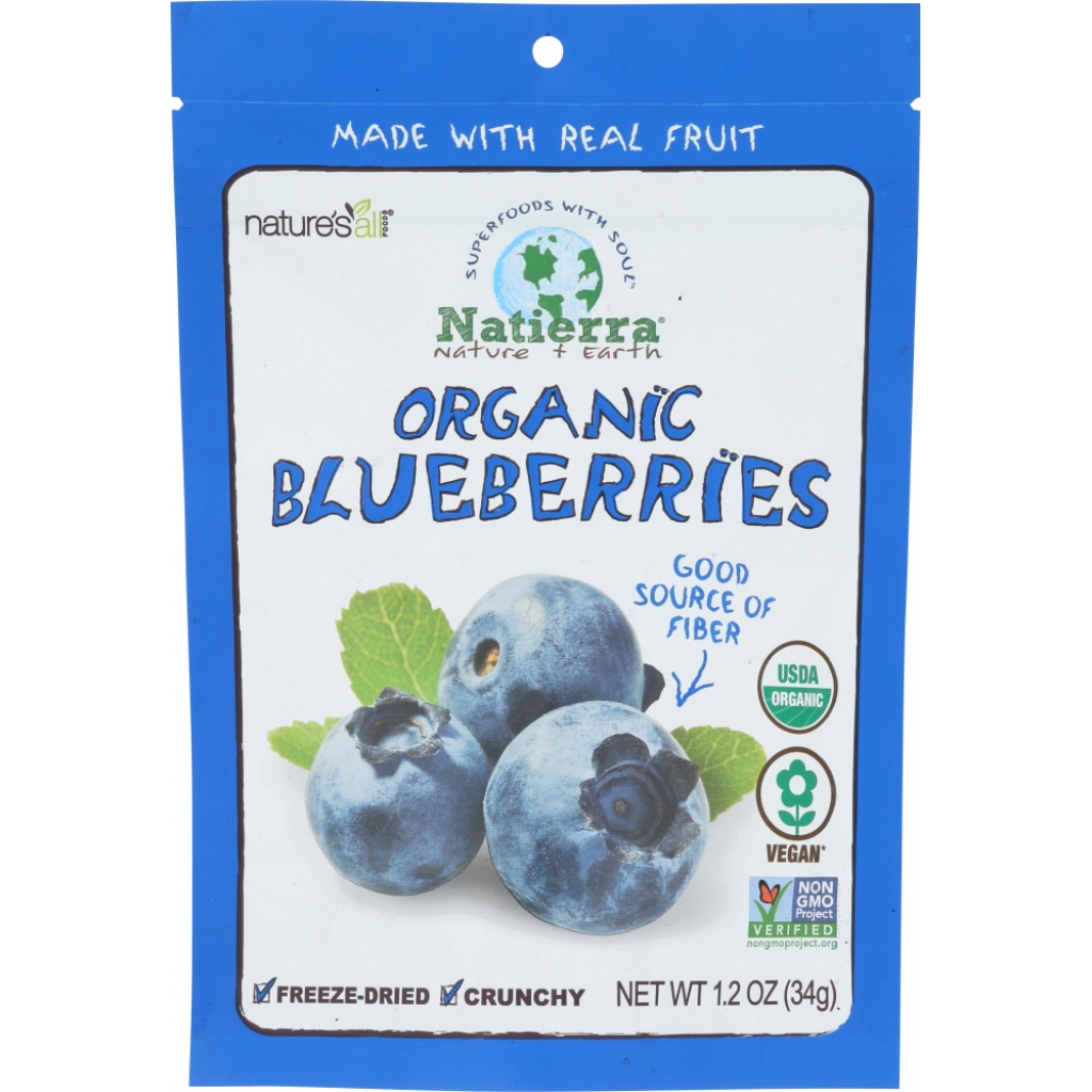 Organic Freeze-Dried Blueberries - 1.2 Oz