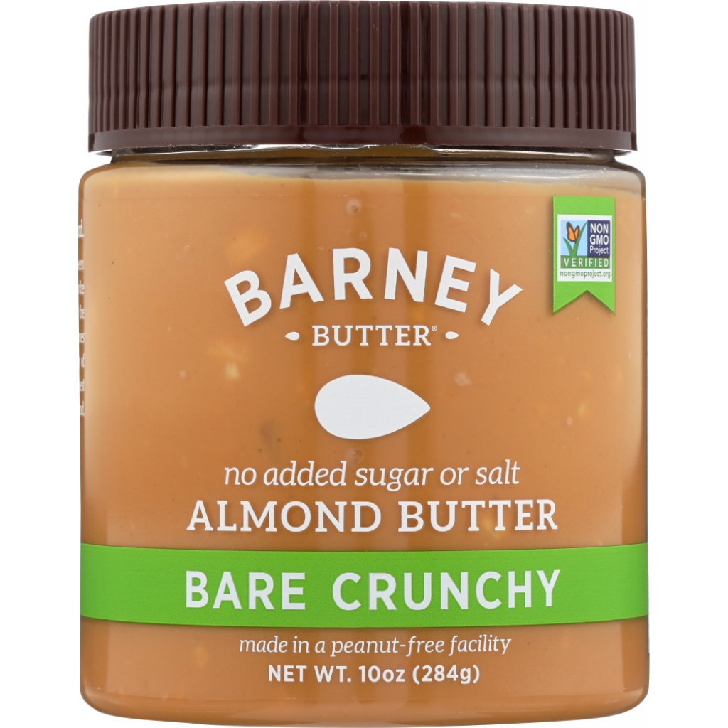 Bare Crunchy Almond Butter - 10 oz