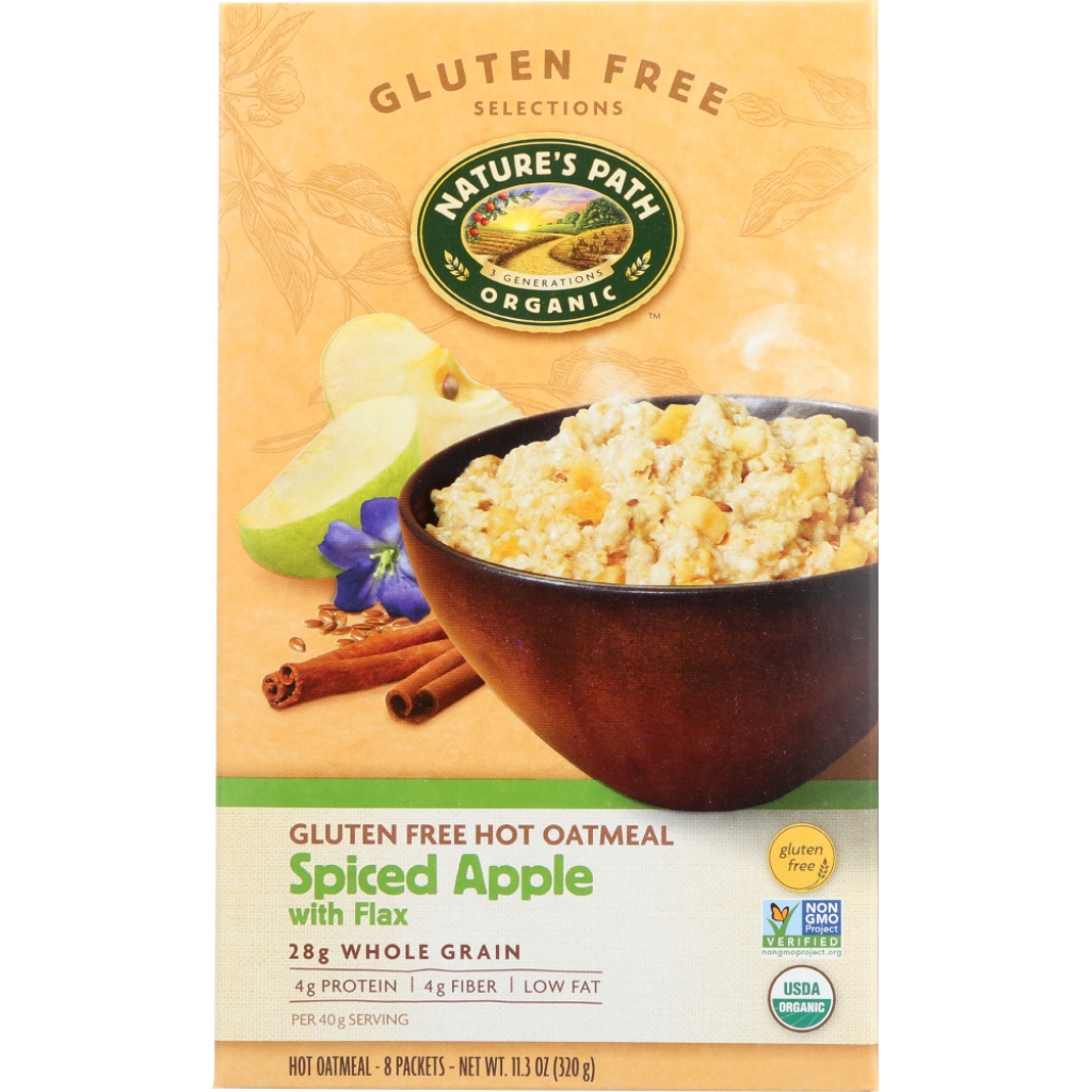 Gluten-Free Spiced Apple Oatmeal with Flax, 11.3 oz