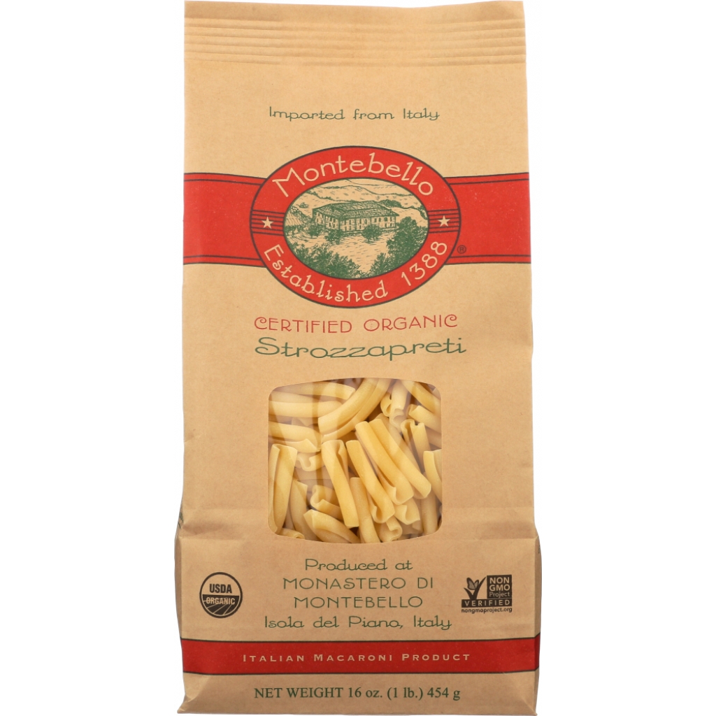 Authentic Organic Strozzapreti Pasta - 16 oz