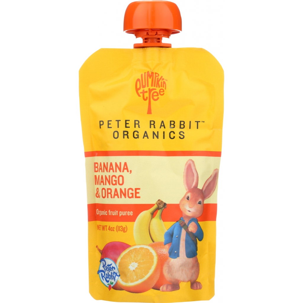 Organic Baby Mango Banana Orange Pouch - 4 oz