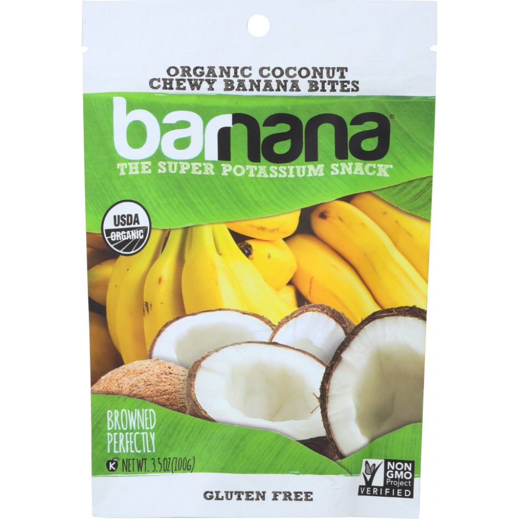 Organic Coconut Banana Chewy Bites