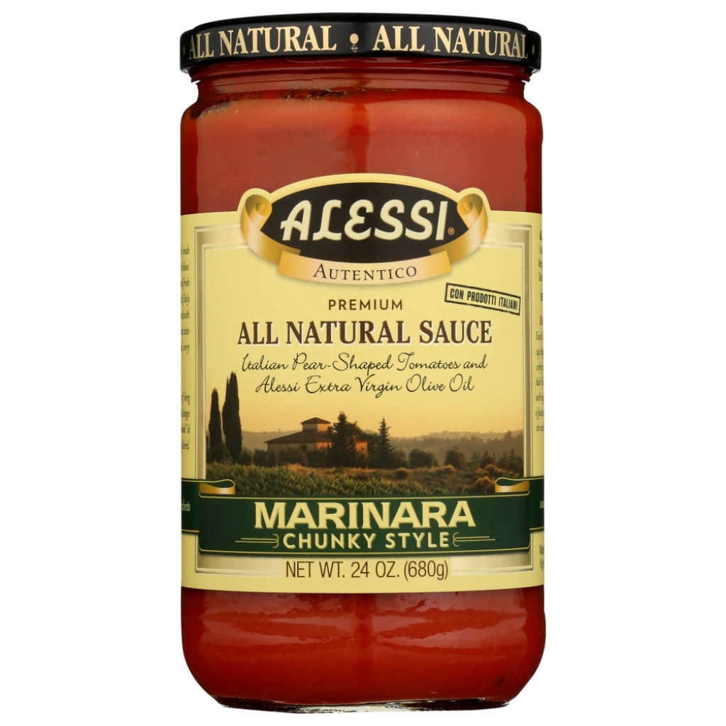 Alessi Chunky Marinara Sauce - 24 oz