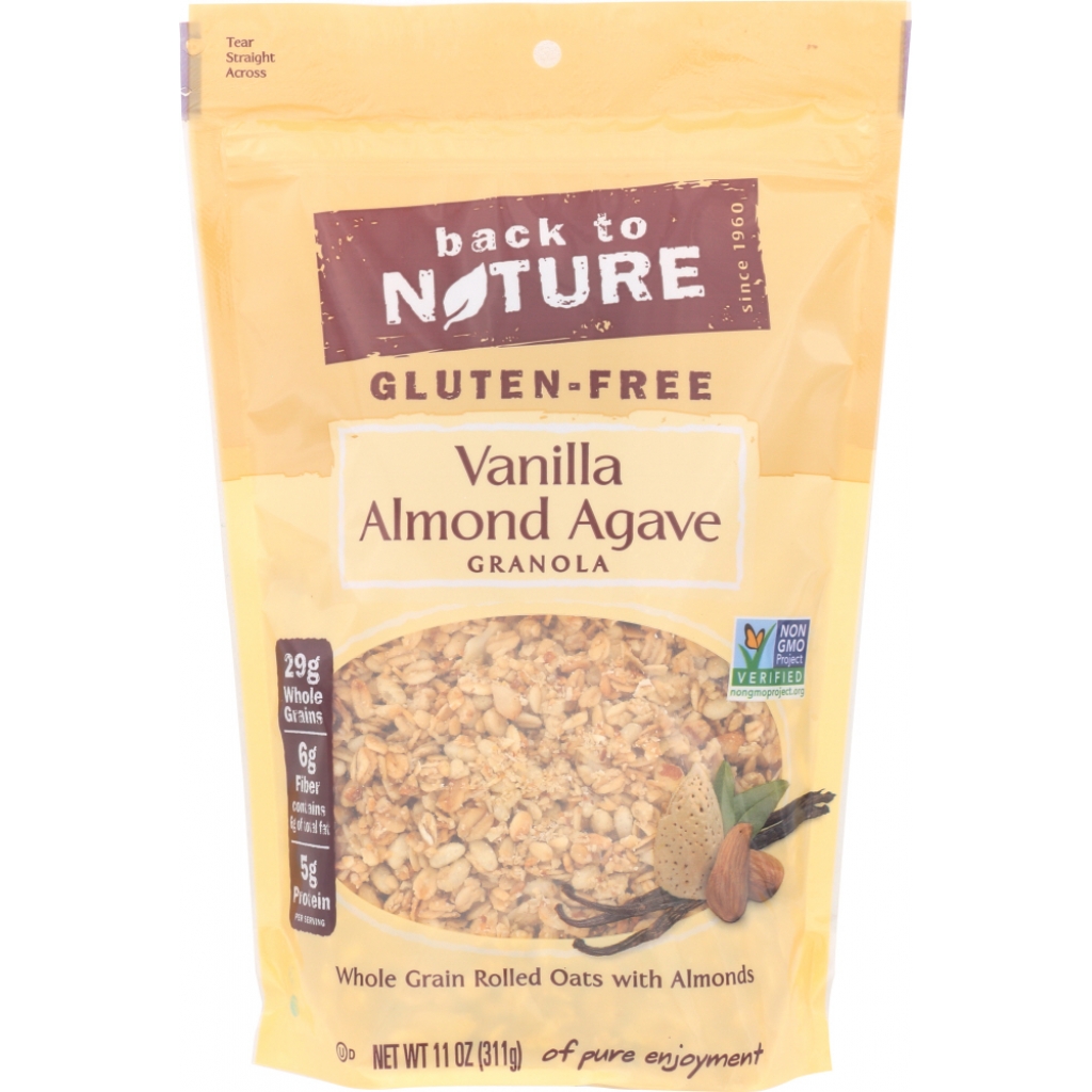 Gluten-Free Vanilla Almond Agave Granola - 11 oz