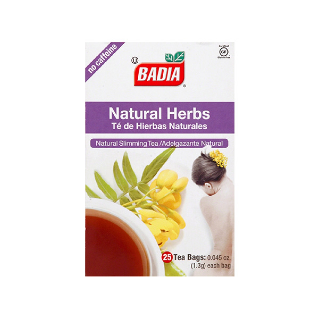 Badia Natural Herbs Tea - 25 bags