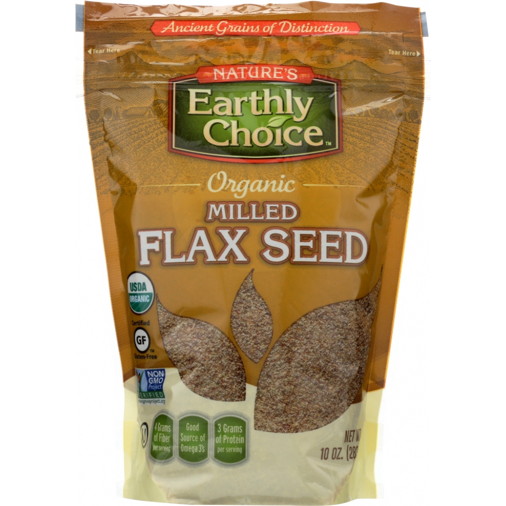 Organic Milled Flax Seeds for Heart Health