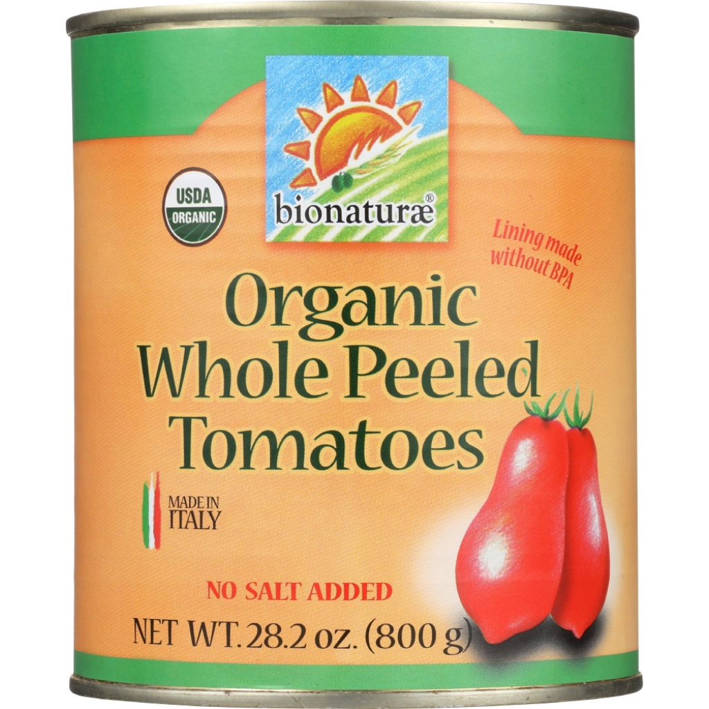 Organic Whole Peeled Tomatoes - 28.2 oz