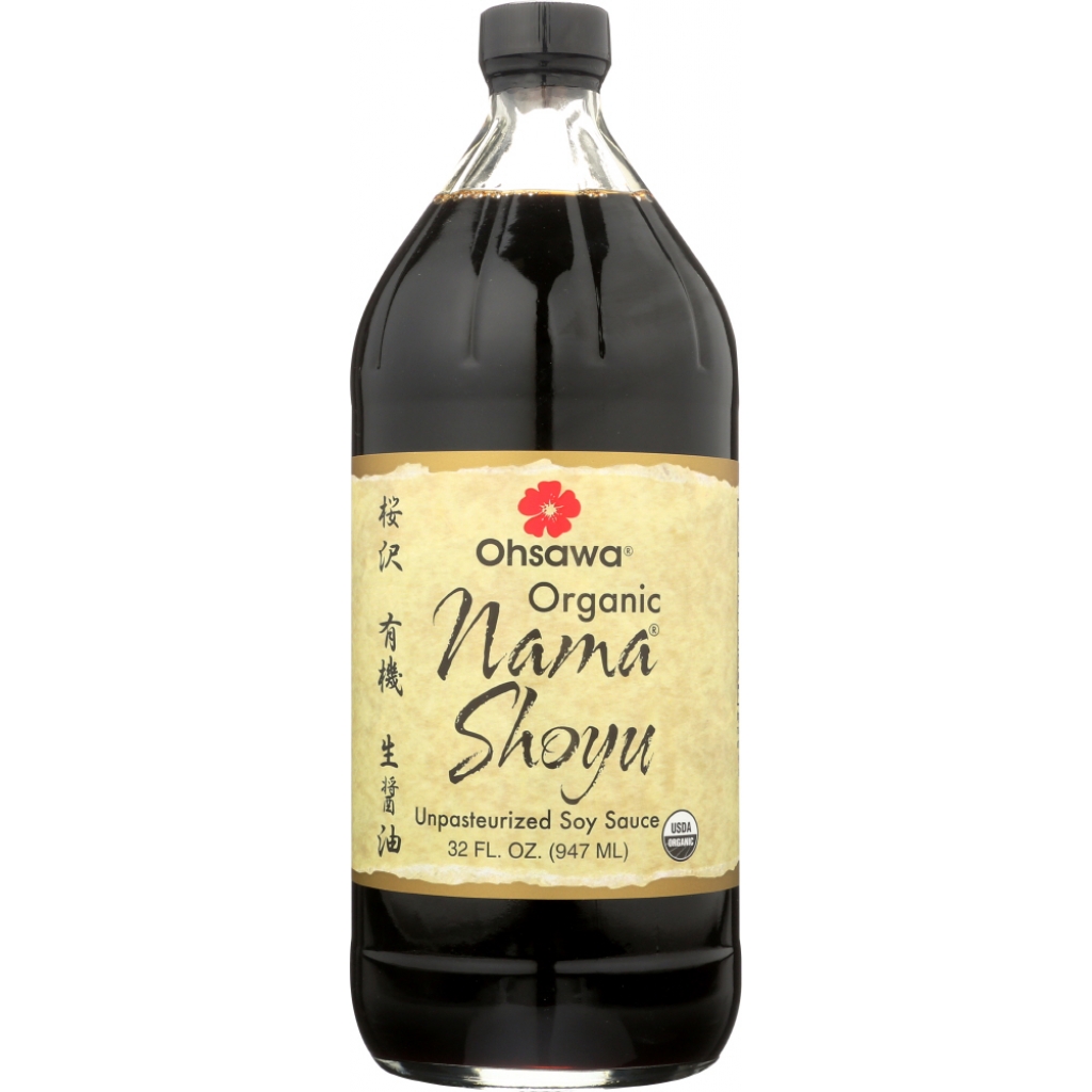 Ohsawa Organic Nama Shoyu Sauce - 32 oz