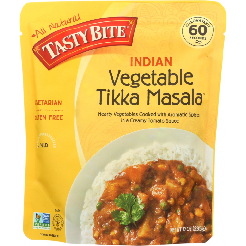 Vegetable Tikka Masala Indian Entree - 10 oz Gourmet Dish