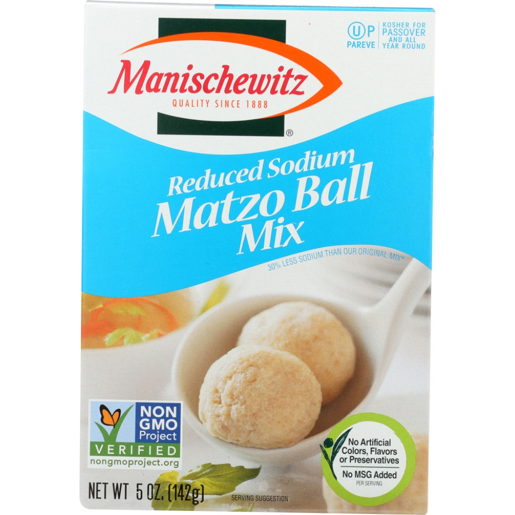 Manischewitz Mix Matzo Ball Reduced Sodium, 5 oz