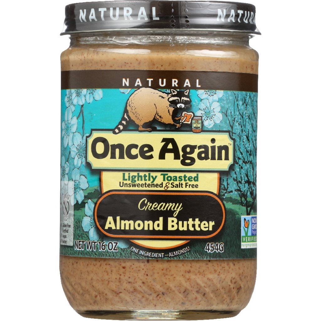 Creamy Almond Butter Lightly Toasted, 16 oz