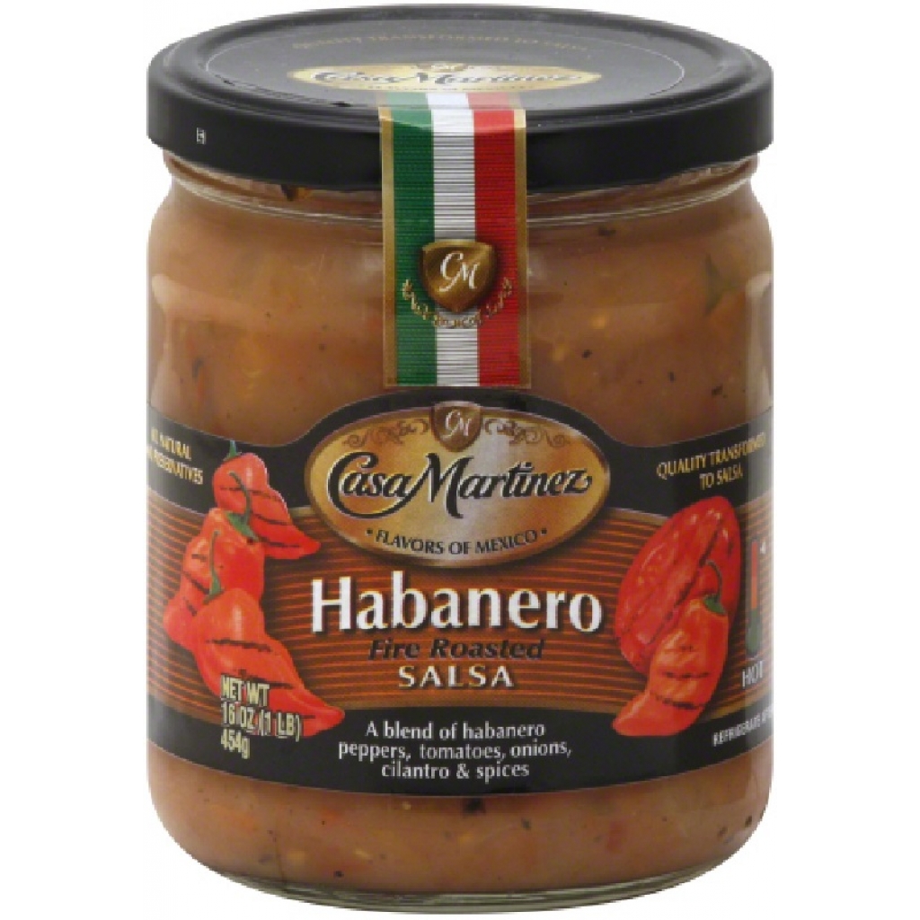 All-Natural Habanero Salsa – 16 oz