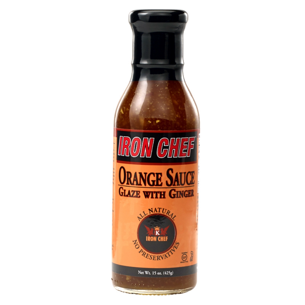 Iron Chef Orange Ginger Sauce & Glaze - 15 oz