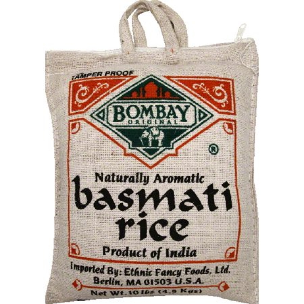 Bombay Original Basmati White Rice - 10 lb