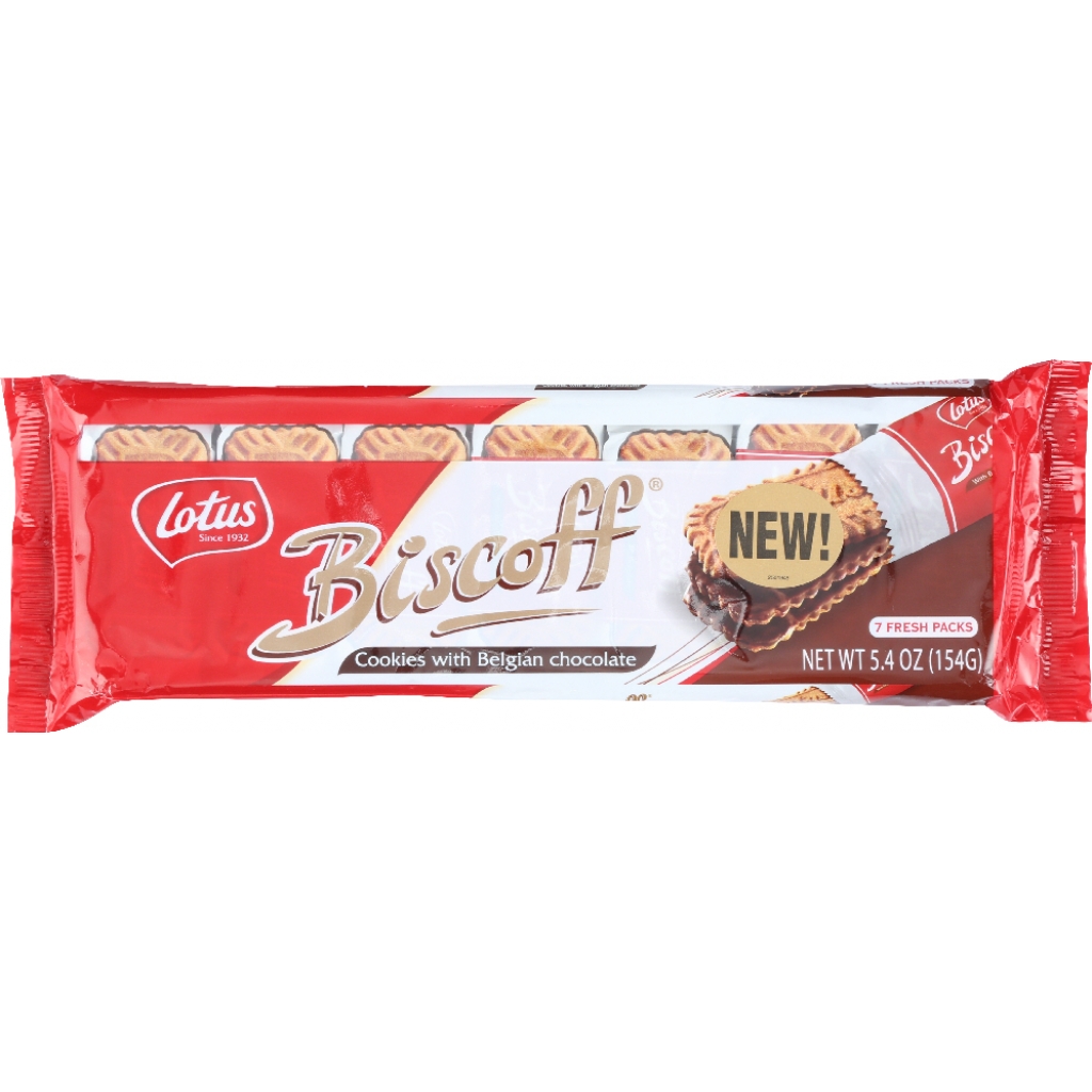 Lotus Biscoff Chocolate Cookies - 5.4 oz