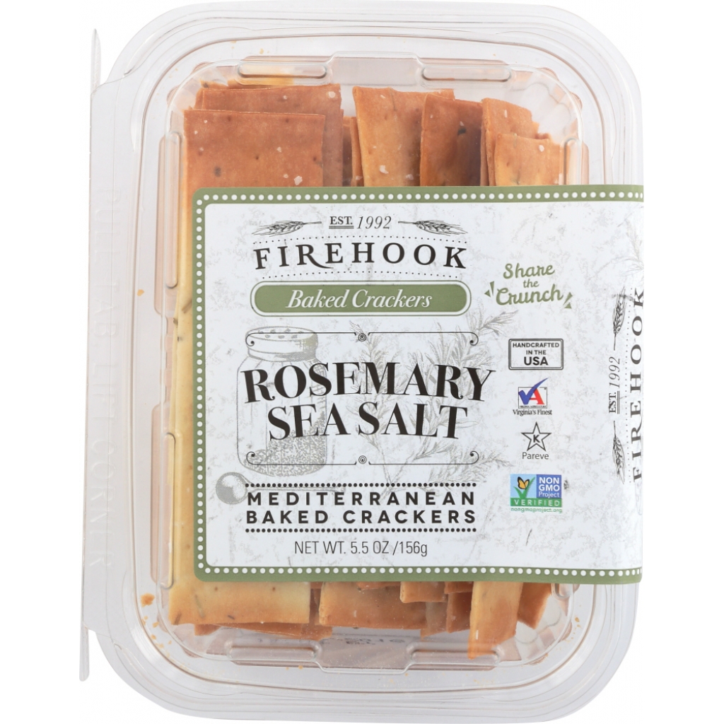 Rosemary Sea Salt Baked Crackers - 5.5 oz