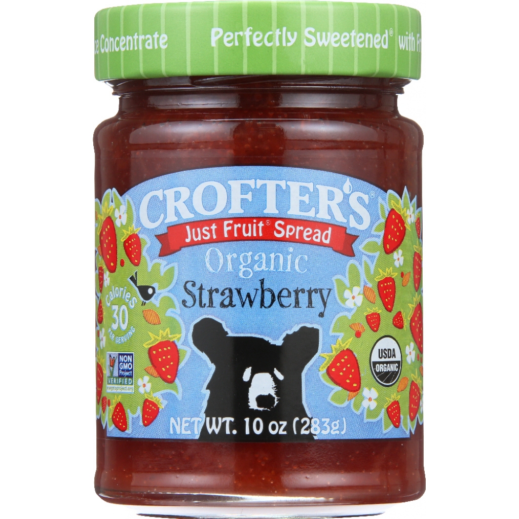 Organic Strawberry Fruit Spread - 10 oz