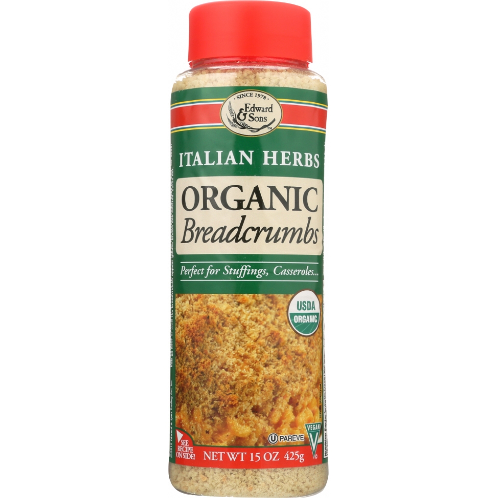 Organic Italian Breadcrumbs - 15 oz