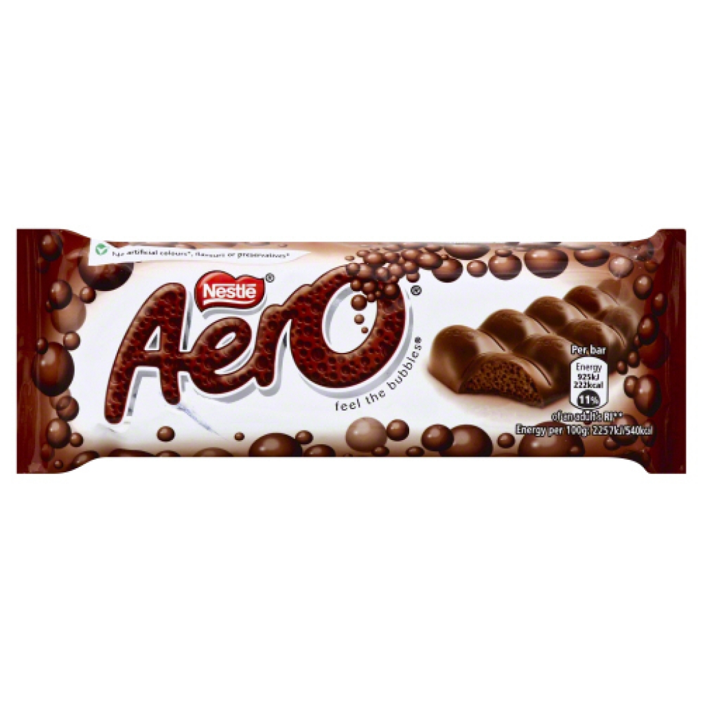 Aero Milk Chocolate Bar, 1.26 oz