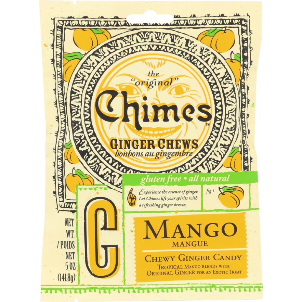 Mango Ginger Chews - Tropical Snack Indulgence