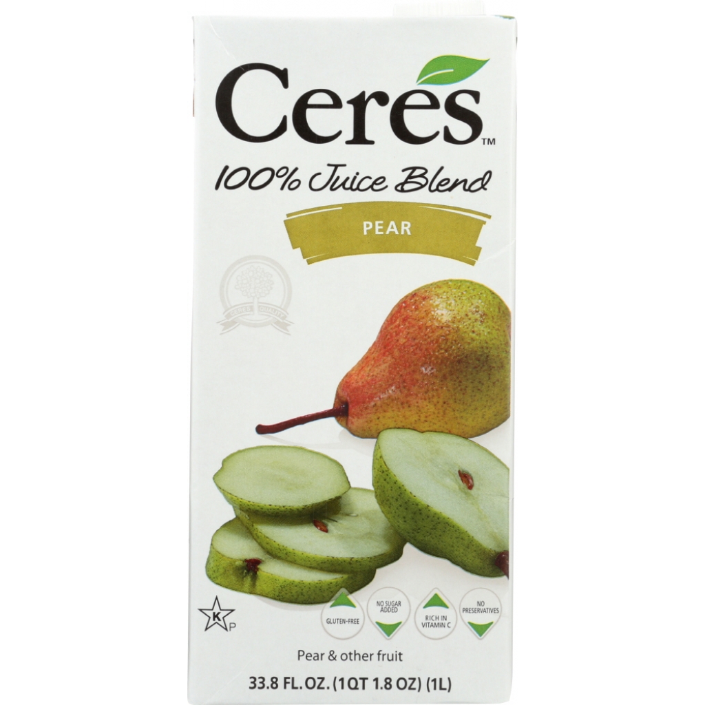 Ceres Pear Juice, 33.8 fl oz