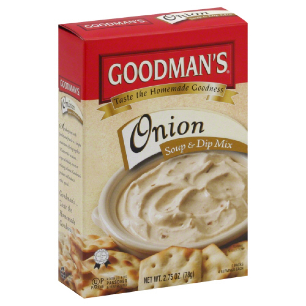 Goodman's Onion Soup and Dip Mix, 2.75 oz