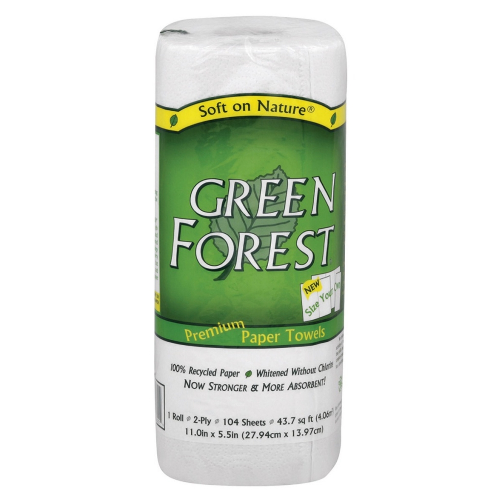 Premium White Paper Towels - 104 Sheets