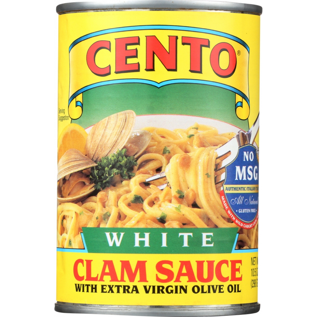 Cento White Clam Sauce - Delicious Pasta Enhancement