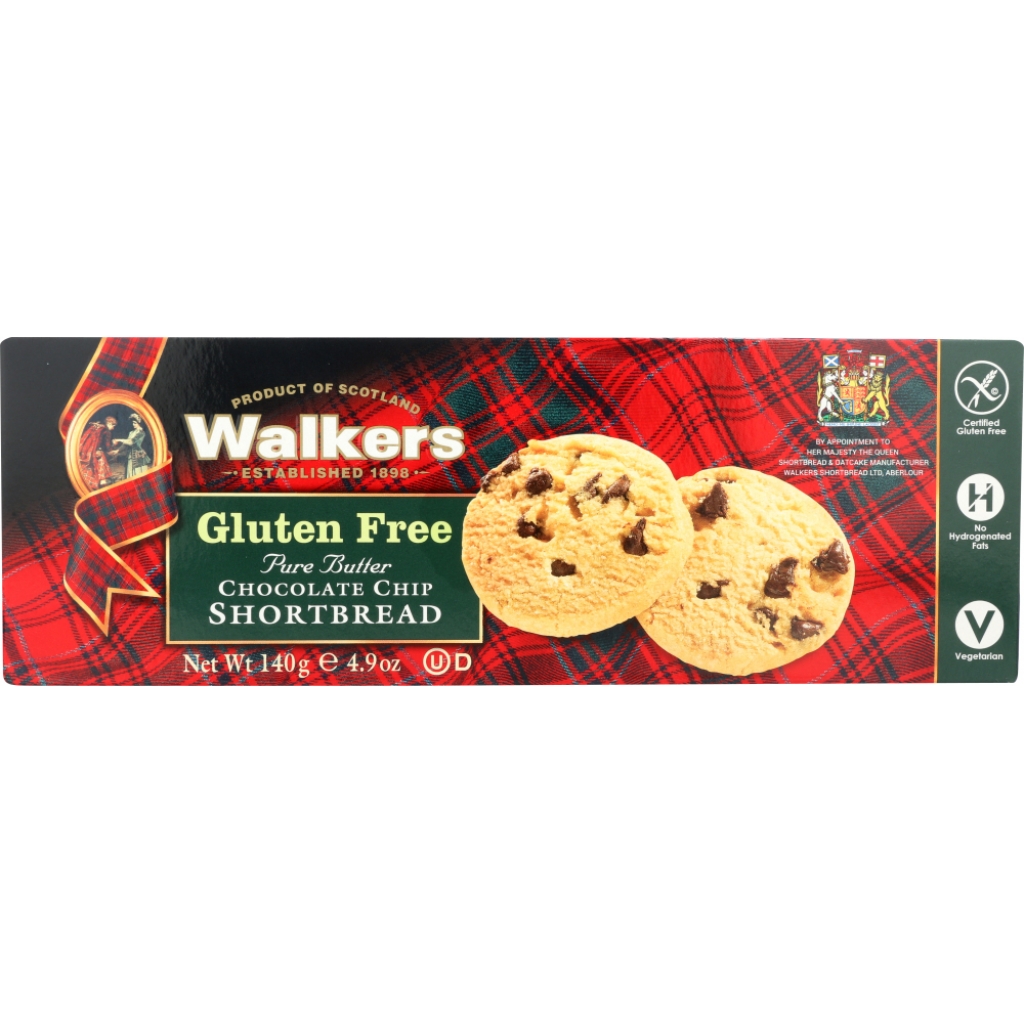 Gluten Free Chocolate Chip Shortbread, 4.9 oz