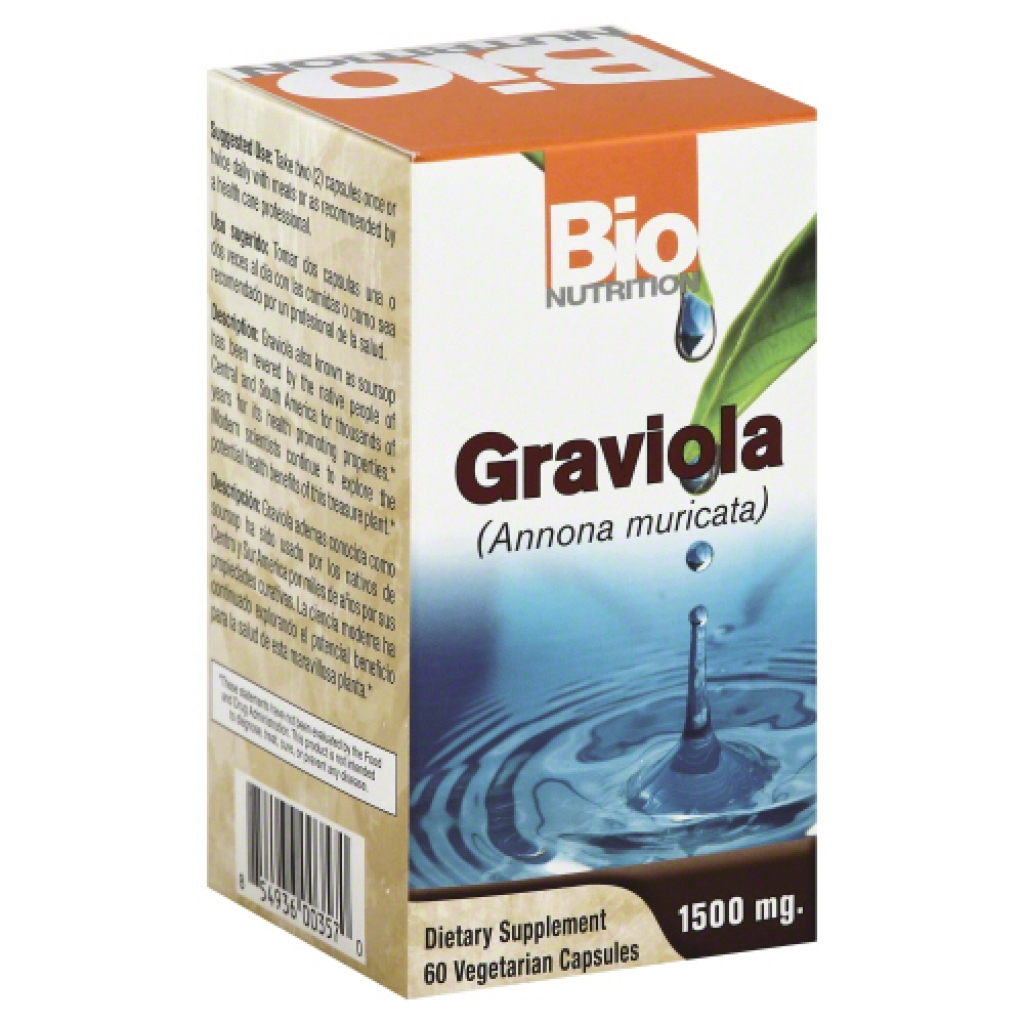 Graviola Soursop Health Capsules - 60 vc