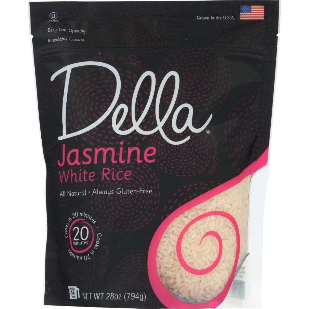 Della White Jasmine Rice, 28 oz