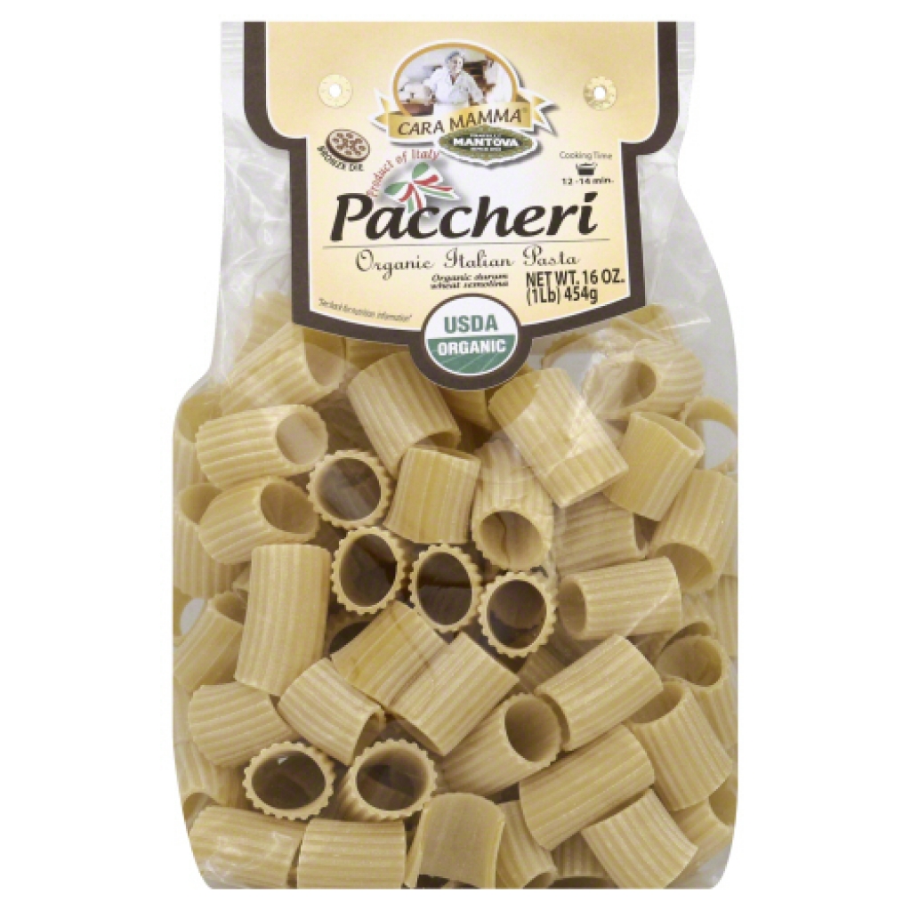 Organic Pasta Paccheri - 16 oz