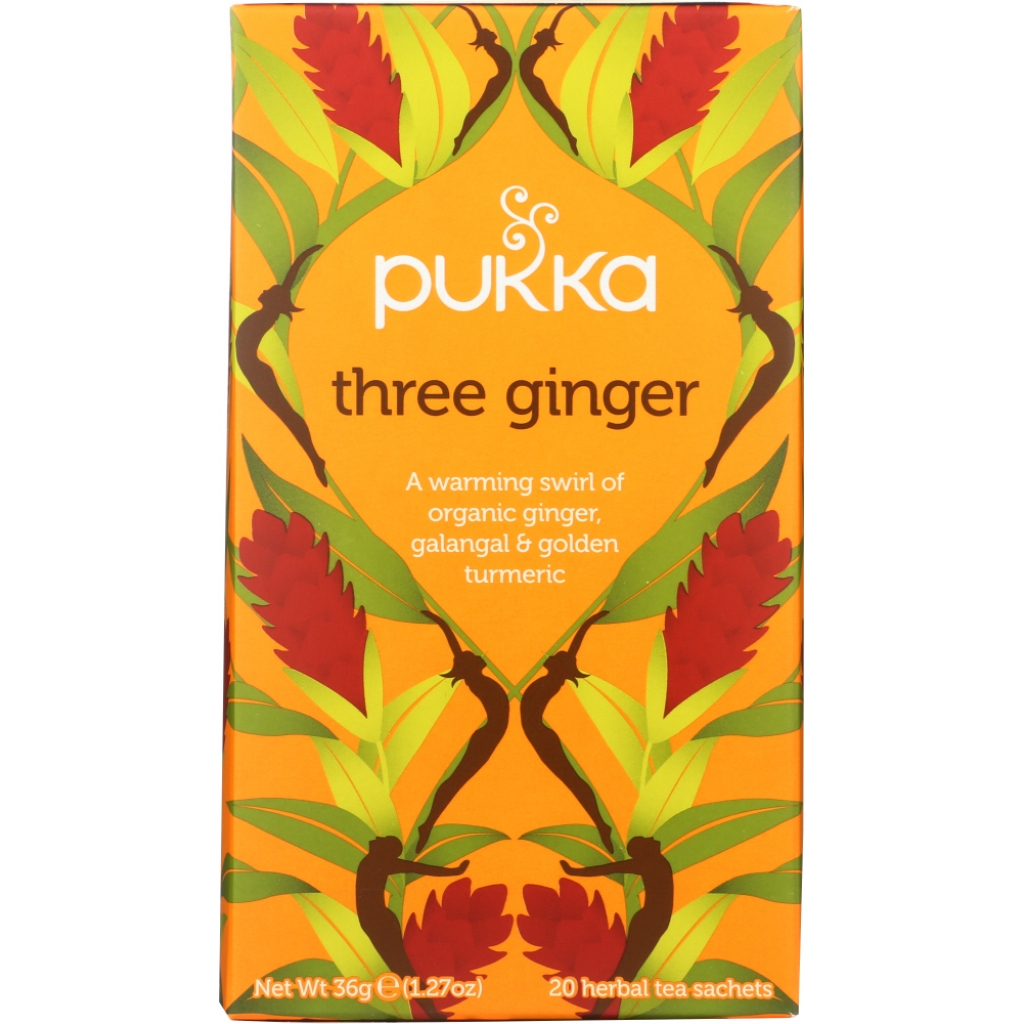 Three Ginger Herbal Tea - 20 Bags