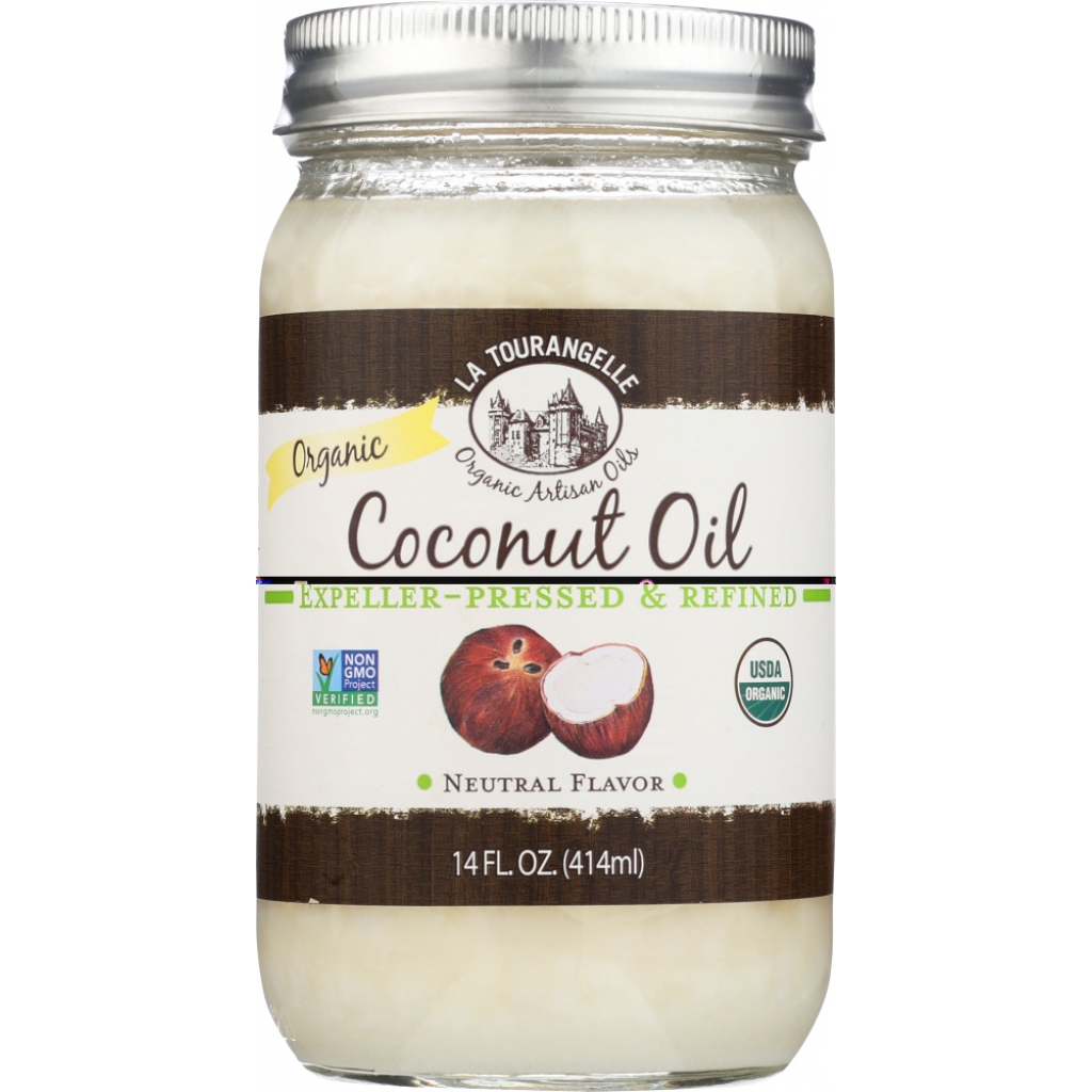 Organic Refined Coconut Oil, 14 fl oz