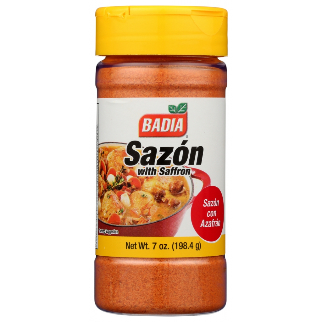 Sazon with Saffron - Flavorful Spice Blend, 7 oz