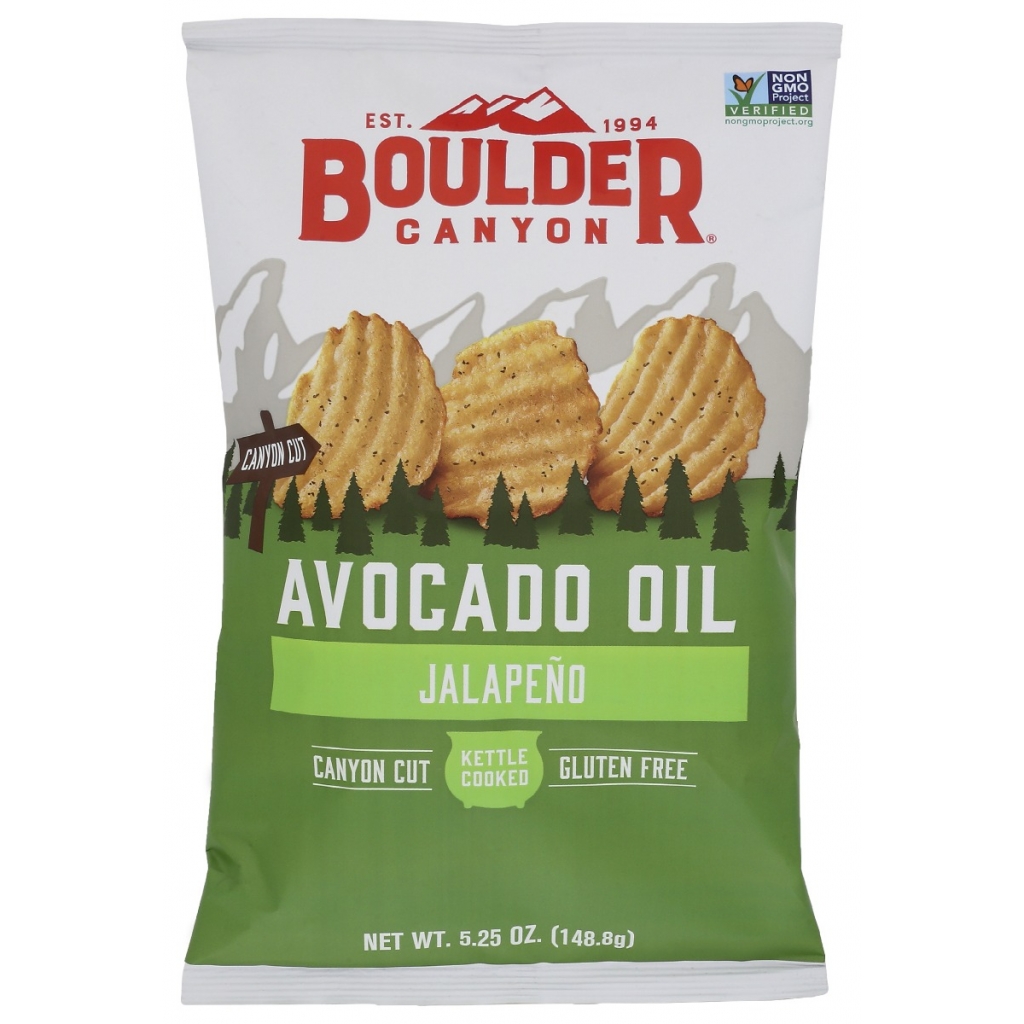 Jalapeno Avocado Oil Chips, 5.25 oz