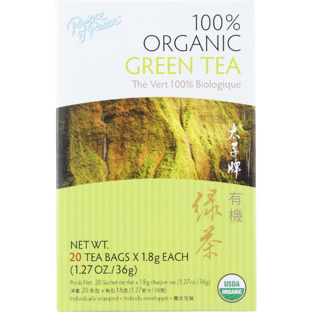 Organic Green Tea Bags for Antioxidant Benefits