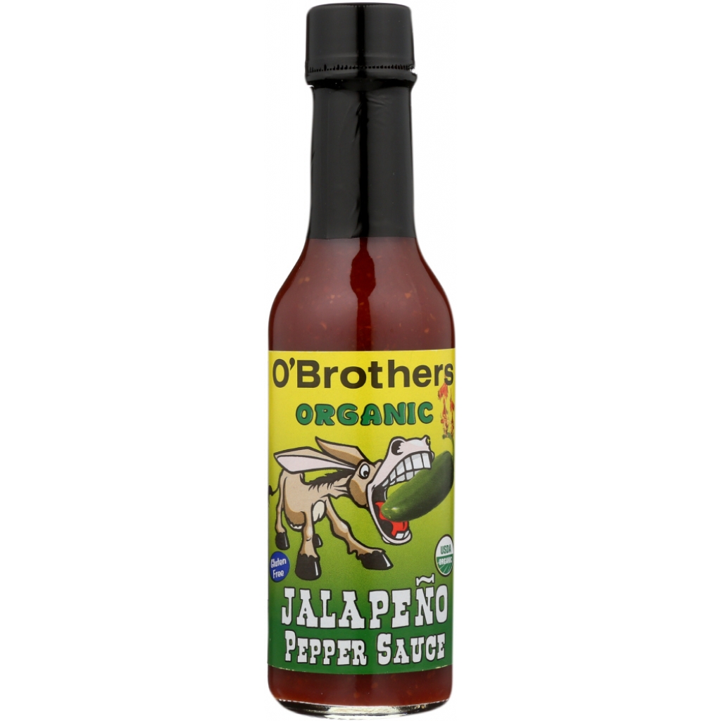 Organic Jalapeno Hot Sauce - Flavorful Kick