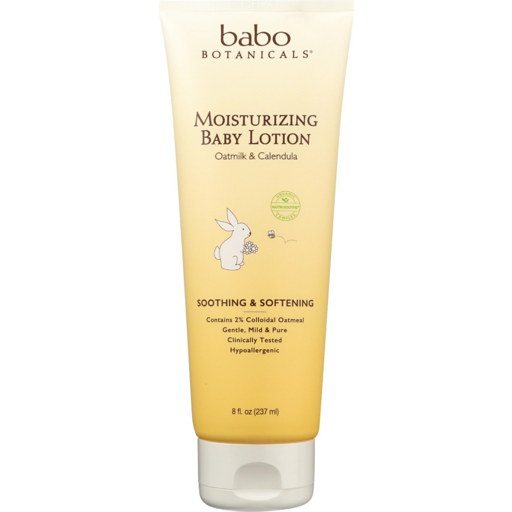 Moisturizing Oat and Calendula Baby Lotion (8 oz)